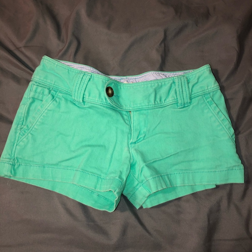 Mint Green Shorts